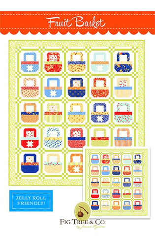 Fruit Basket Quilt Pattern by Fig Tree & Co.