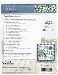 Garden Variety Quilt Pattern by Crabtree Arts Collective