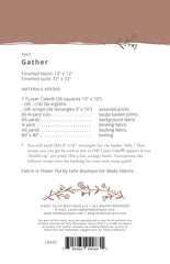 Gather Quilt Pattern by Lella Boutique