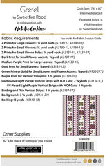Gretel Quilt Pattern by Sweetfire Road