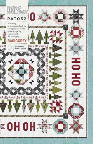 HoHo Holiday Quilt Pattern by Basic Grey