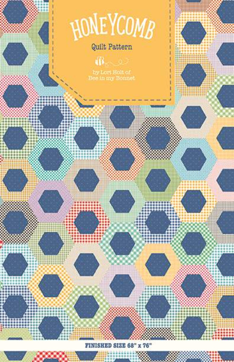 Honeycomb Quilt Pattern by Lori Holt of Bee in my Bonnet