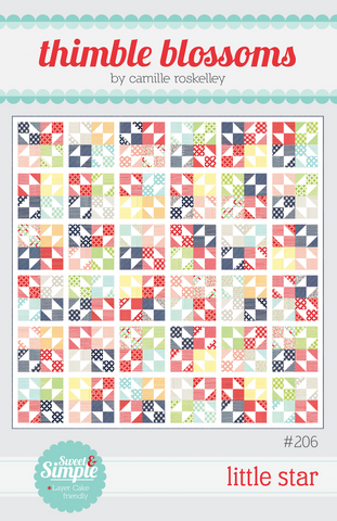 Little Star Quilt Pattern by Thimble Blossoms