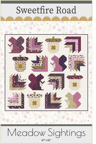 Meadow Sightings Quilt Pattern by Sweetfire Road