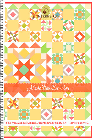 Medallion Sampler Quilt Pattern by Fig Tree & Co