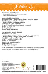 Midnight Moon Quilt Pattern by Fig Tree & Co