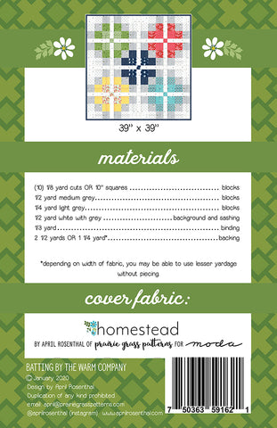 New Bloom Quilt Pattern by Prairie Grass Patterns