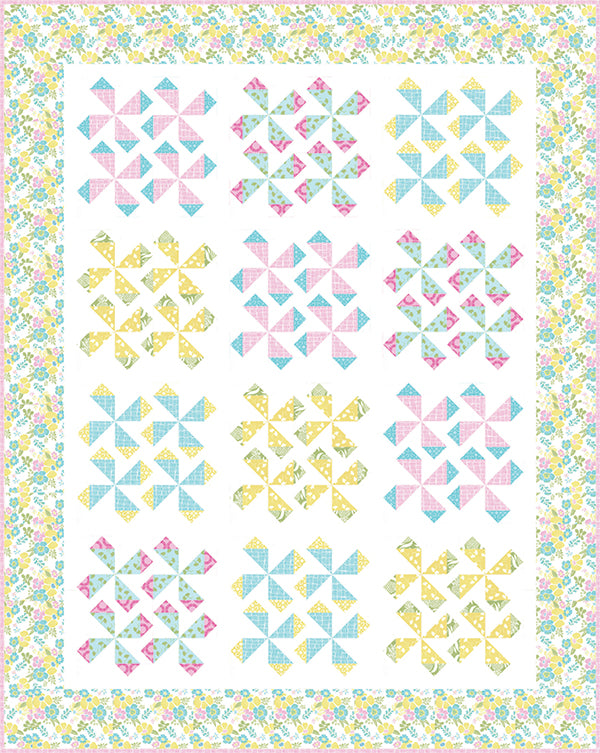 Parasol Quilt Pattern by It's Sew Emma