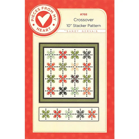 Crossover Table Runner & Quilt Pattern by Pieces From My Heart