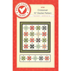 Crossover Table Runner & Quilt Pattern by Pieces From My Heart