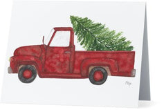 Vintage Truck Notecards - by Mercedie Treu Designs