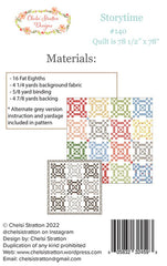Storytime Quilt Pattern by Chelsi Stratton Designs