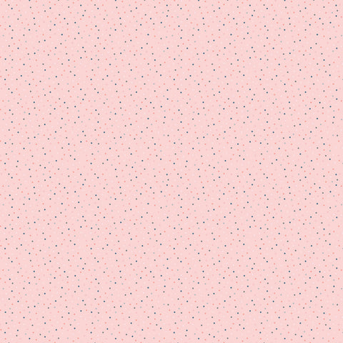 Country Confetti Strawberry Lemonade Yardage by Lori Woods for Poppie Cotton Fabrics