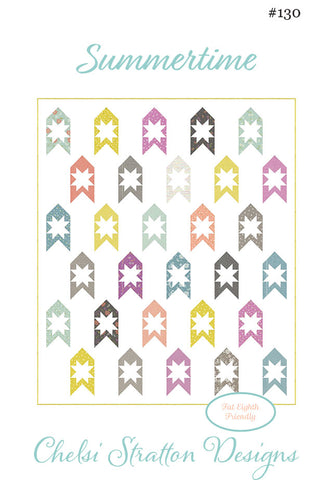 Summertime Quilt Pattern by Chelsi Stratton Designs
