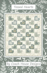 Tossed Hearts Quilt Pattern by Coach House Designs