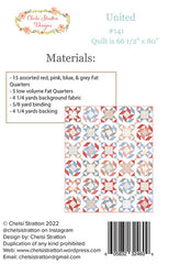 United Quilt Pattern by Chelsi Stratton Designs