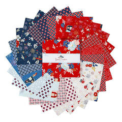Sweet Freedom 10" Stacker by Beverly McCullough for Riley Blake Designs