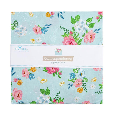 Correspondence 10" Stacker by Beverly McCullough for Riley Blake Designs