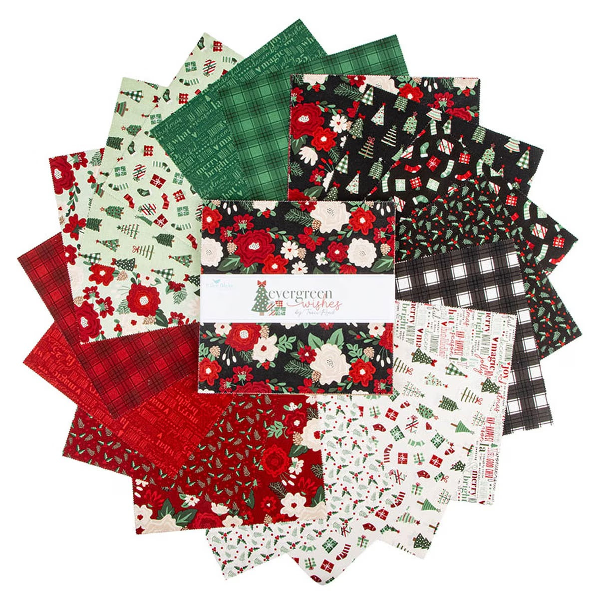 Evergreen Wishes 10" Stacker by Traci Reed for Riley Blake Designs