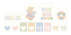 Handmade Sweetness Sweet Assortment Woven Quilt Labels by My Sew Quilty Life