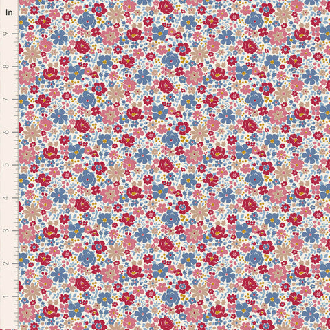 PREORDER Village Life Cold Cream Esther Yardage by Tilda for Tilda Fabrics