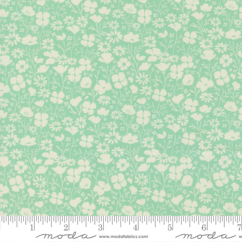 Cannon Beach Pond Poppy Field Yardage by Crystal Manning for Moda Fabrics