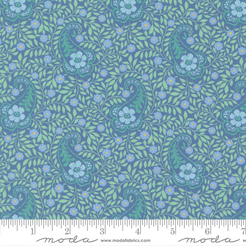 Cannon Beach Lake Aberdeen Paisley Yardage by Crystal Manning for Moda Fabrics