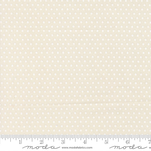 Animal Park Fun Dove Natural Dotty Yardage by Stacy Iest Hsu for Moda Fabrics