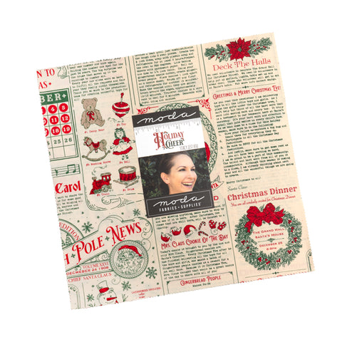 PREORDER Holiday Cheer Layer Cake by Stacy Iest Hsu for Moda Fabrics