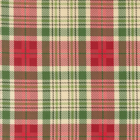 Backing Kit Holiday Cheer Natural Christmas Plaid collection by Stacy Iest Hsu