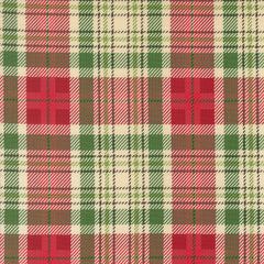 Backing Kit Holiday Cheer Natural Christmas Plaid collection by Stacy Iest Hsu