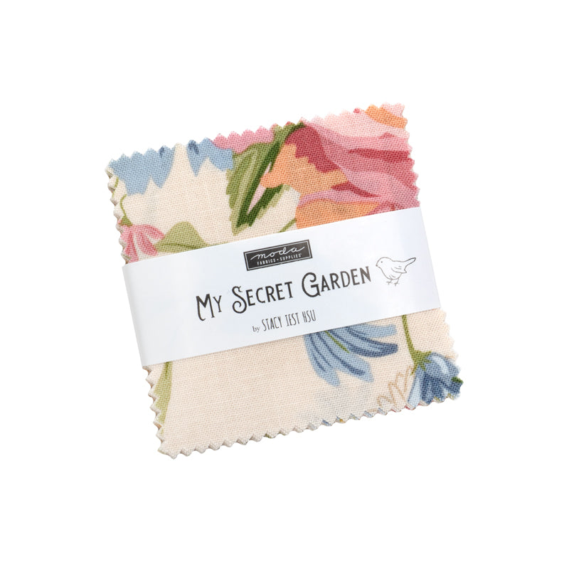 My Secret Garden Mini Charm by Stacy Iest Hsu for Moda Fabrics