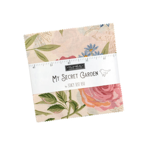 PREORDER My Secret Garden Charm Pack by Stacy Iest Hsu for Moda Fabrics