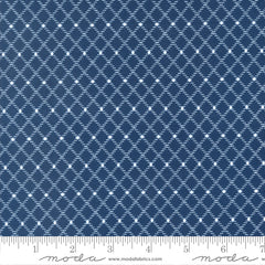 Feed Sacks: Good Works Bluebird Chicken Wire Yardage by Linzee McCray for Moda Fabrics