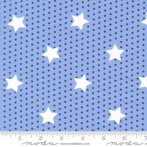 Star Spangled Shining Sea Salute Stars Yardage by April Rosenthal for Moda Fabrics