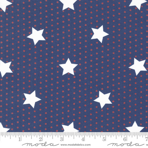 Star Spangled Twilight Salute Stars Yardage by April Rosenthal for Moda Fabrics