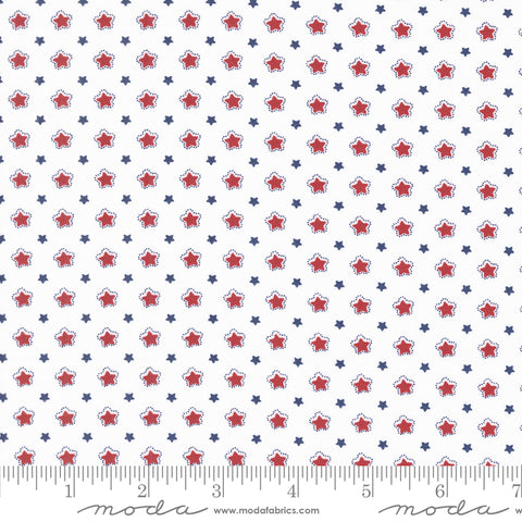 Star Spangled Patriotic Folk Stars Yardage by April Rosenthal for Moda Fabrics