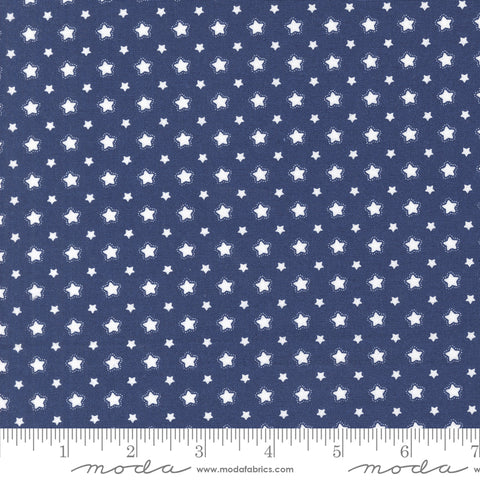 Star Spangled Twilight Folk Stars Yardage by April Rosenthal for Moda Fabrics