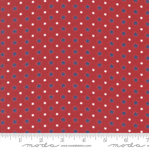 Star Spangled Rocket Folk Stars Yardage by April Rosenthal for Moda Fabrics