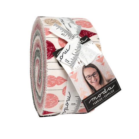 PREORDER Gingerbread Lane Jelly Roll by Kiley's Quilt Room for Moda Fabrics