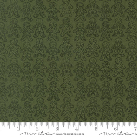 Gingerbread Lane Holly Gingerbread Yardage by Kiley's Quilt Room for Moda Fabrics