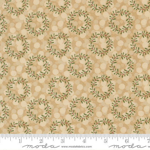 Gingerbread Lane Gingerbread Glittering Lights Yardage by Kiley's Quilt Room for Moda Fabrics