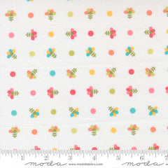 In The Garden Off White Dotted Sprig Yardage by Corey Yoder for Moda Fabrics