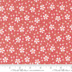 In The Garden Strawberry Bloom and Blossom Yardage by Corey Yoder for Moda Fabrics