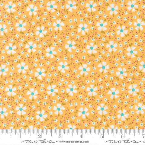 In The Garden Goldenrod Bloom and Blossom Yardage by Corey Yoder for Moda Fabrics