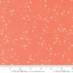 In The Garden Coral Flutter Yardage by Corey Yoder for Moda Fabrics