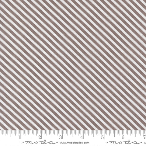 In The Garden Slate Bias Stripe Yardage by Corey Yoder for Moda Fabrics