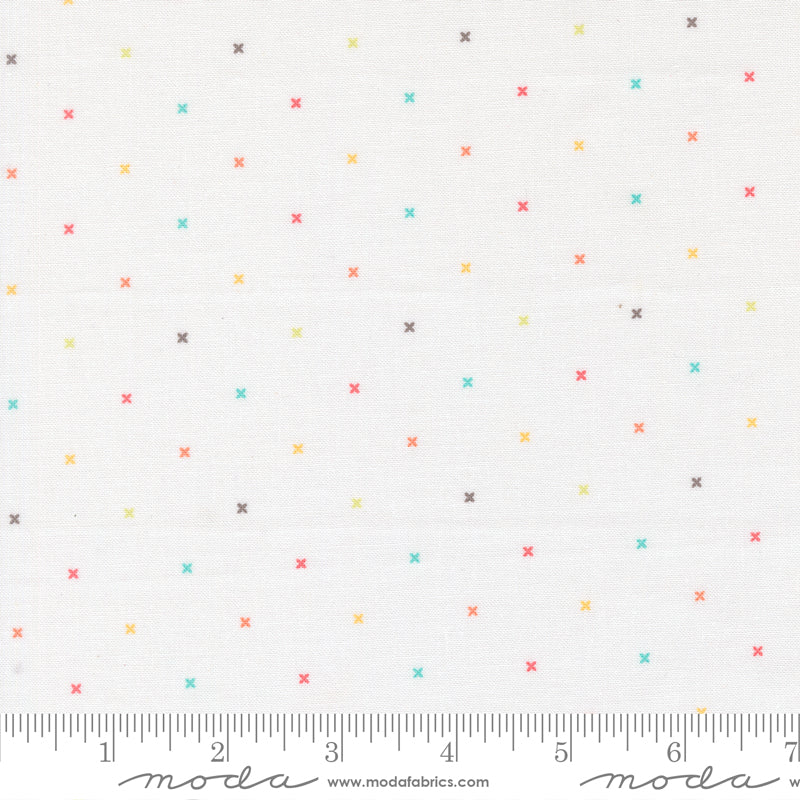 In The Garden Off White Tiny Peel Yardage by Corey Yoder for Moda Fabrics