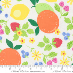 Fruit Salad Off White Fruits Yardage by Corey Yoder for Moda Fabrics