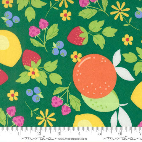 Fruit Salad Emerald Fruits Yardage by Corey Yoder for Moda Fabrics